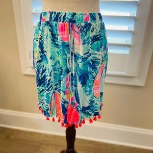 Lilly Pulitzer “Hey bay bay sparkling blue” skirt
